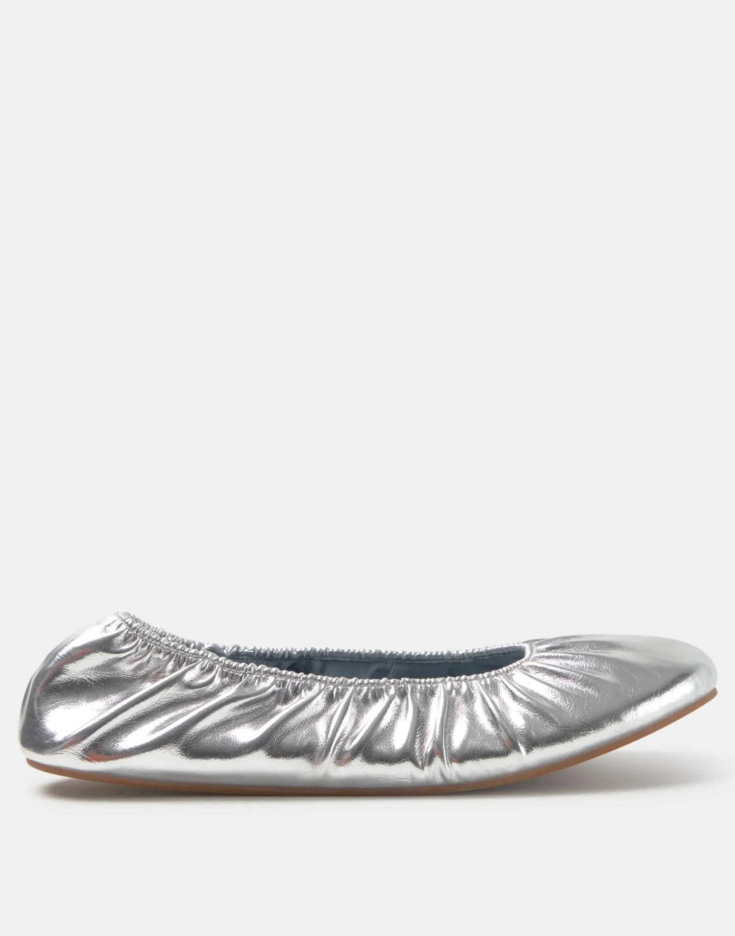 Natura Selection Bailarinas Silver 149772-SILVER Clearance