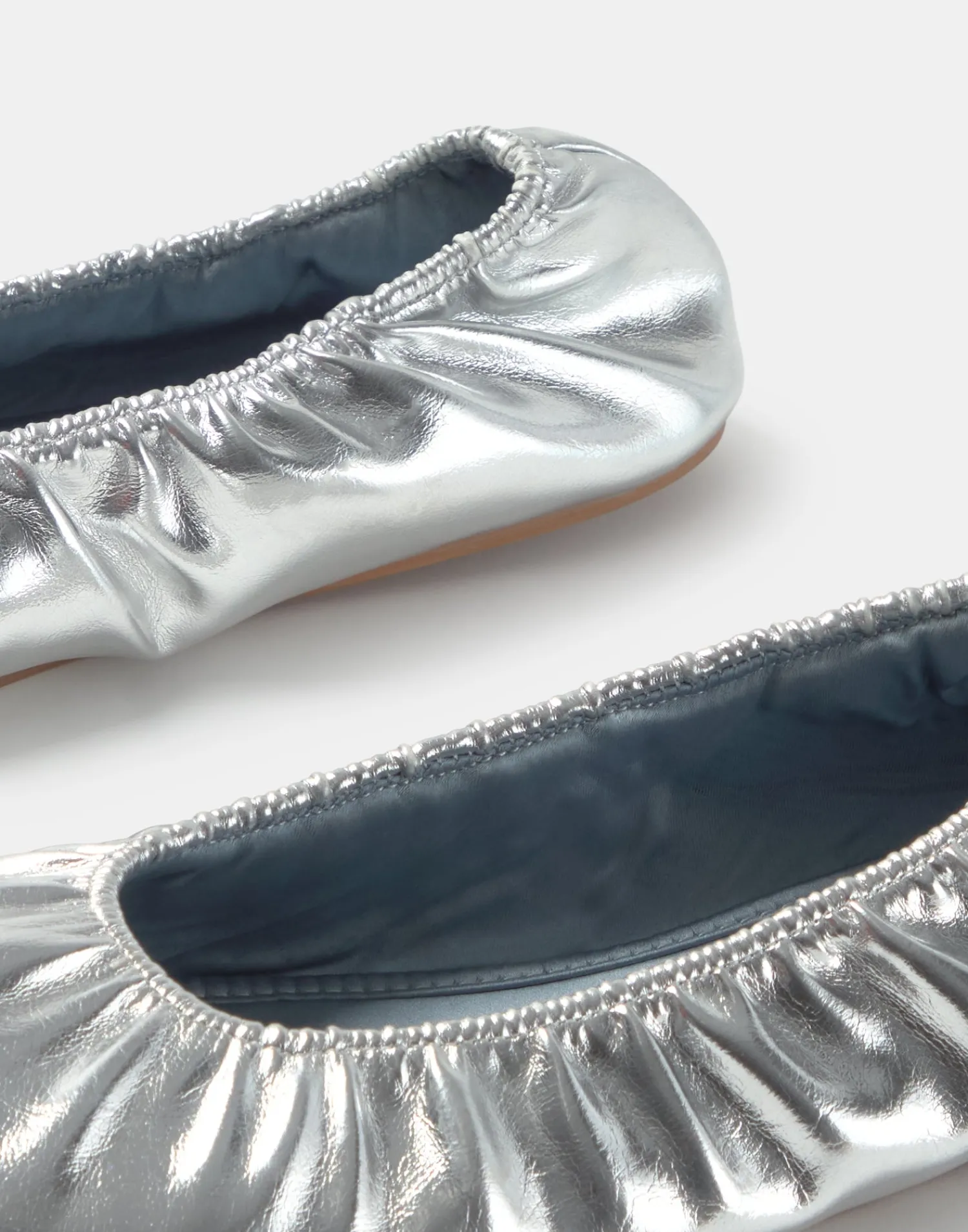 Natura Selection Bailarinas Silver 149772-SILVER Clearance
