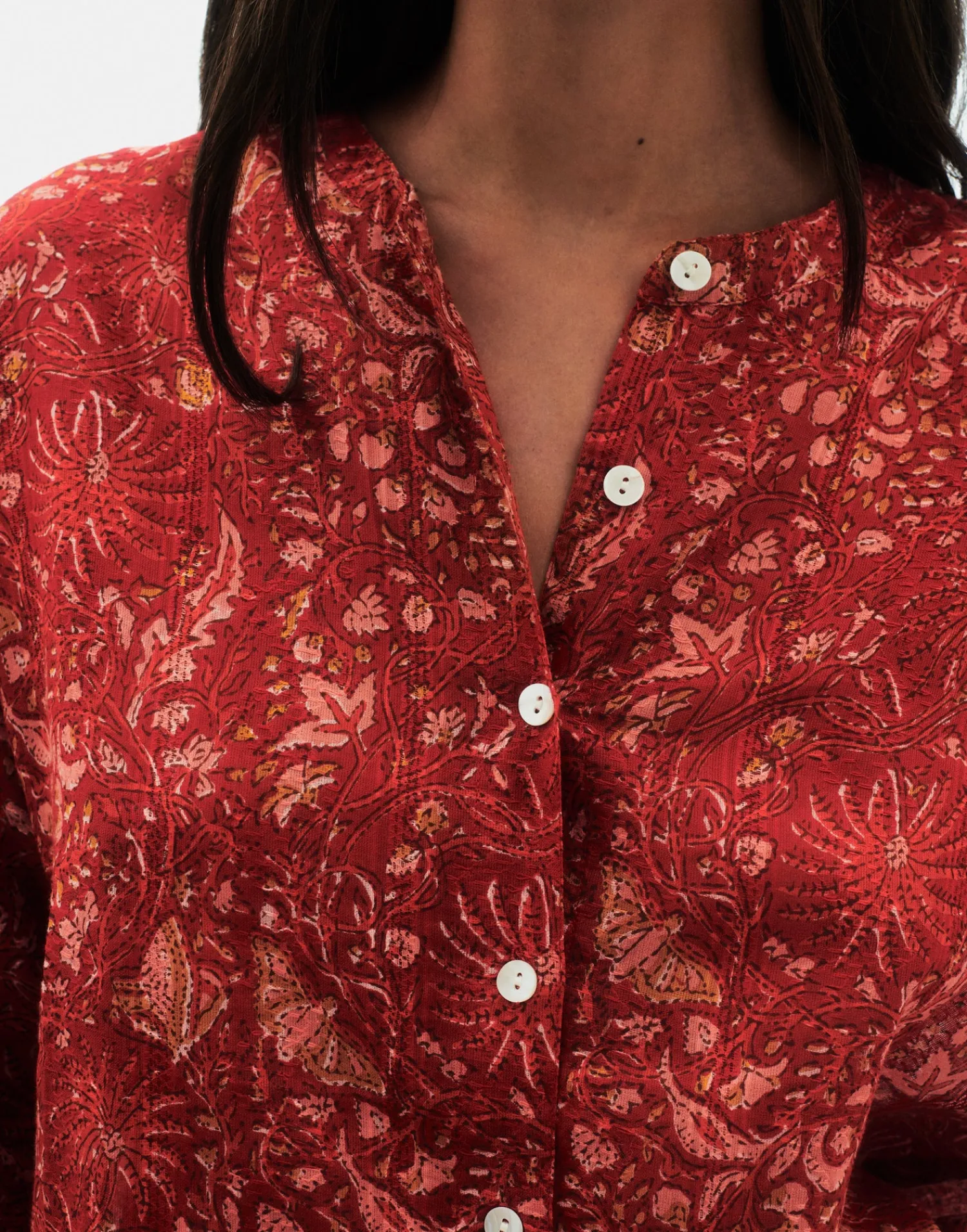 Natura Selection Blusa Dobbi Myssore 147742-RED Discount