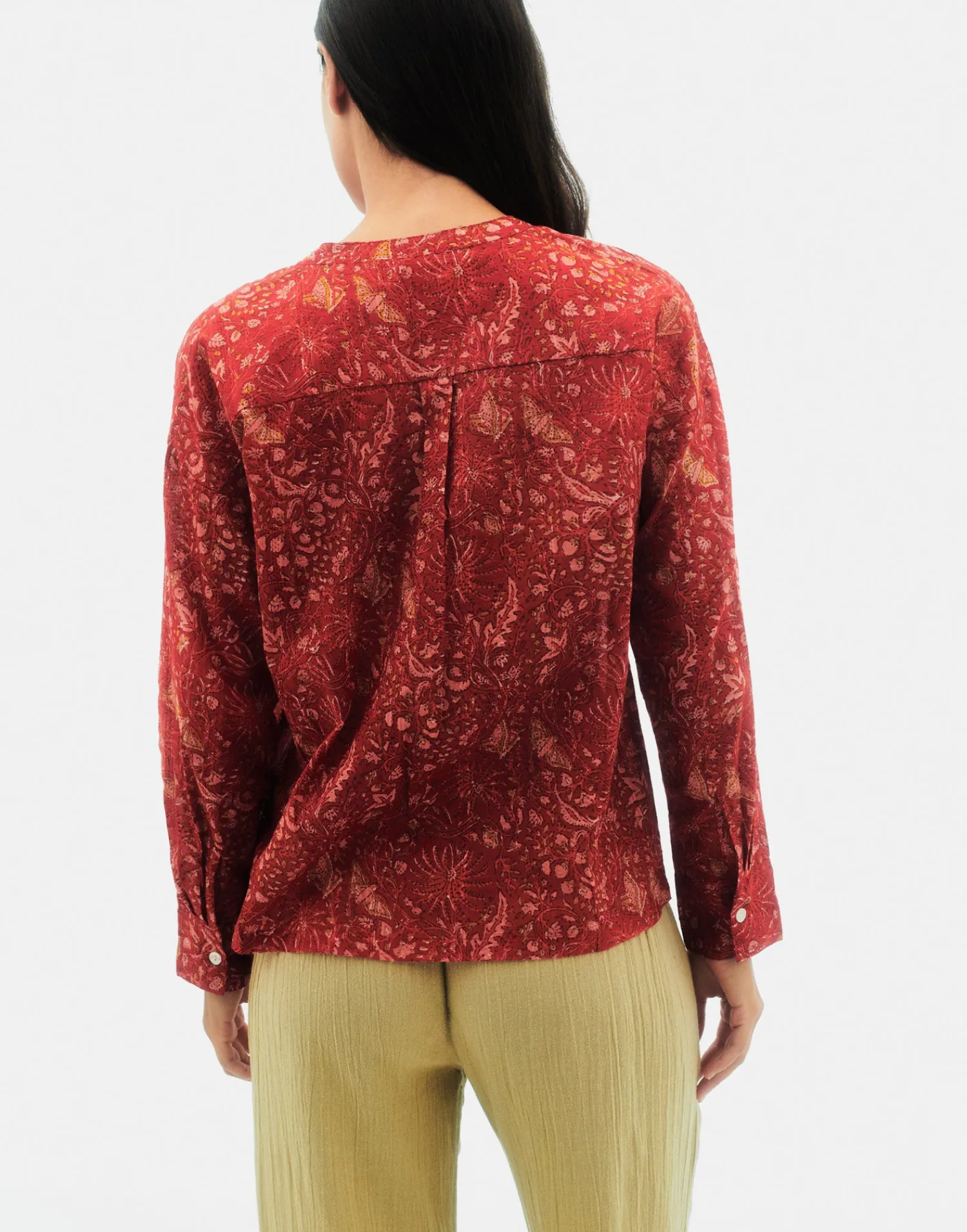Natura Selection Blusa Dobbi Myssore 147742-RED Discount