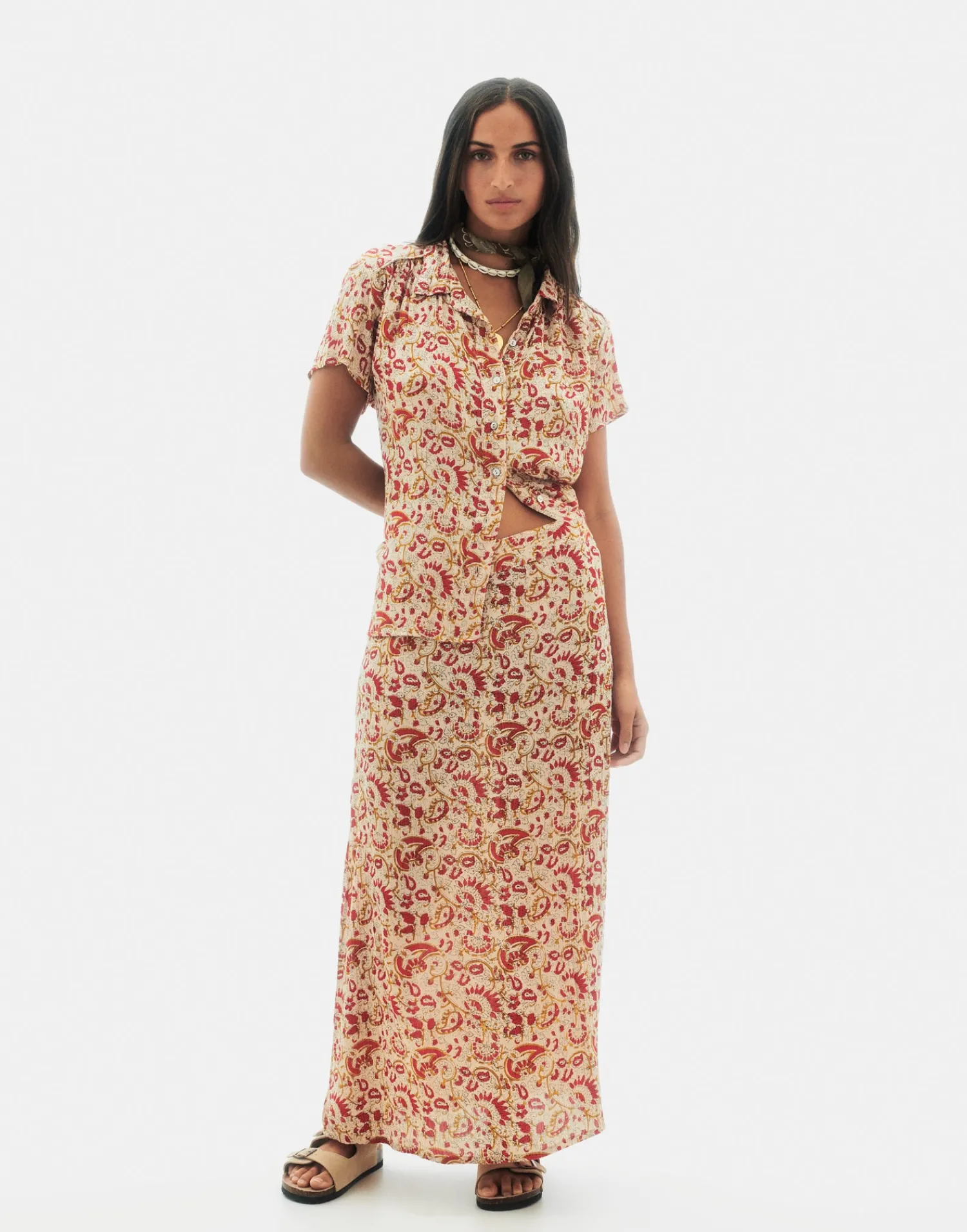 Natura Selection Camisa Colima 147763-ECRU Best