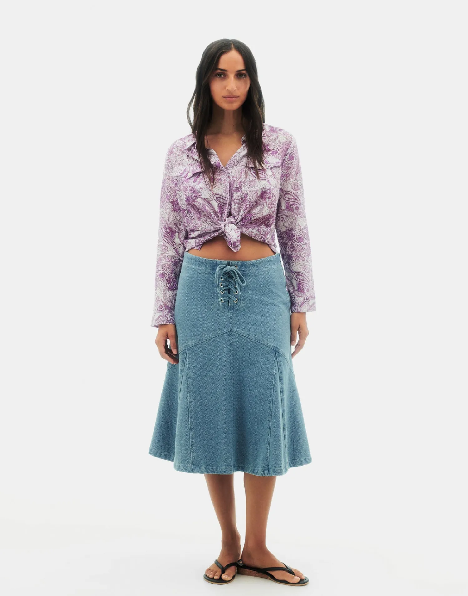Natura Selection Camisa Dobbi Korba 147743-VIOLET Hot