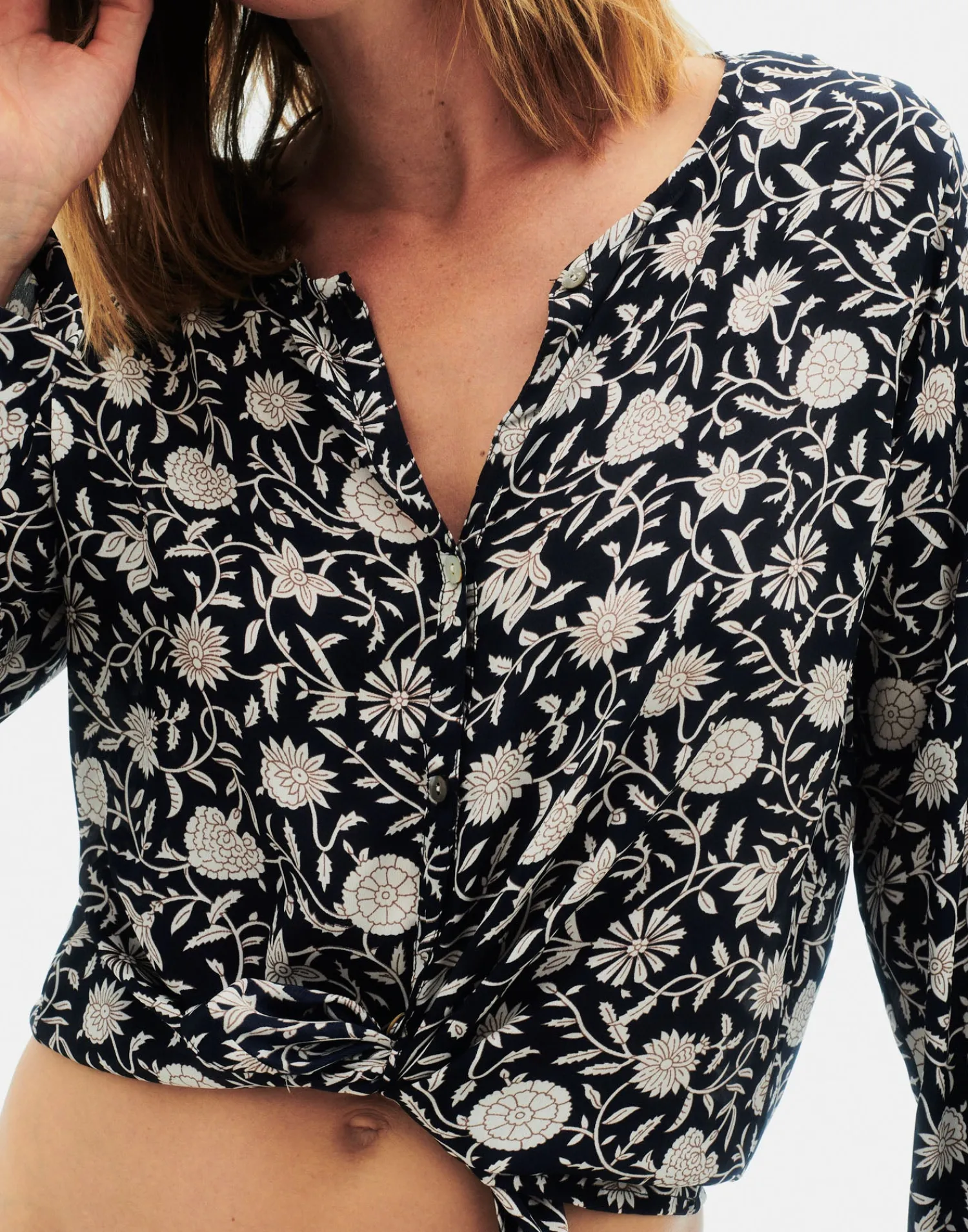 Natura Selection Camisa Softy 147768-NAVY BLUE Clearance