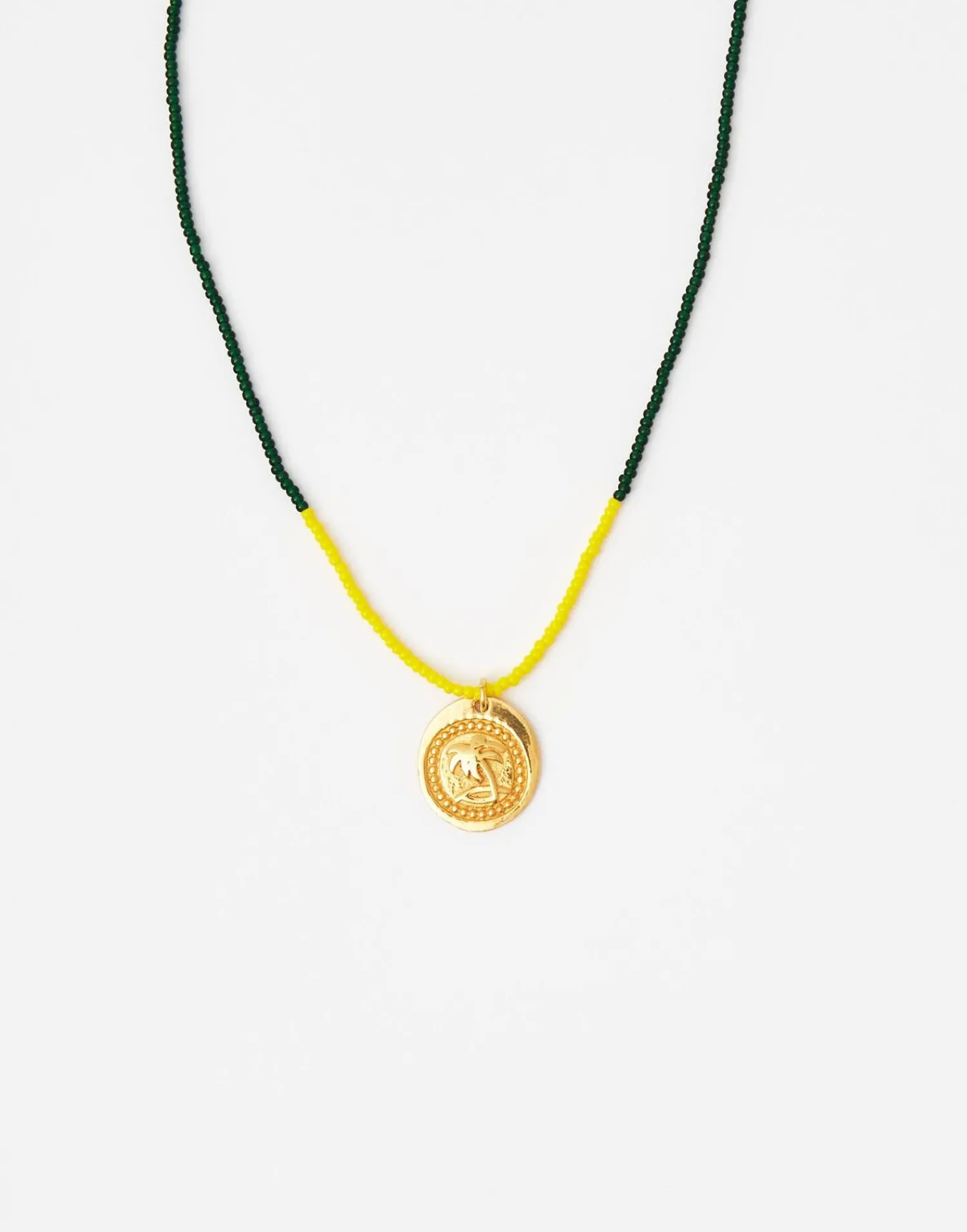 Natura Selection Collar Colgante Palmeras 139906-GOLD Sale