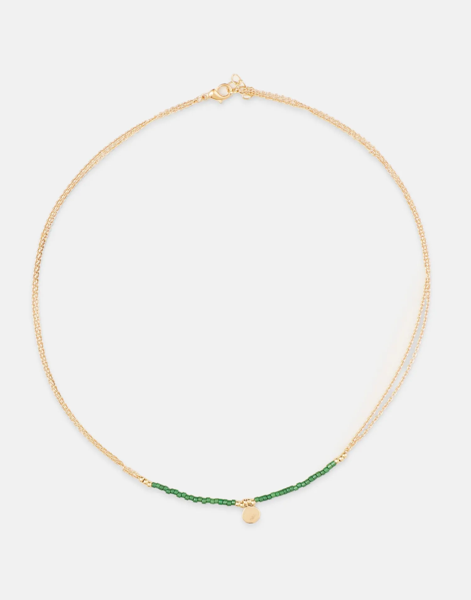 Natura Selection Collar Oro Beads Minicharm New