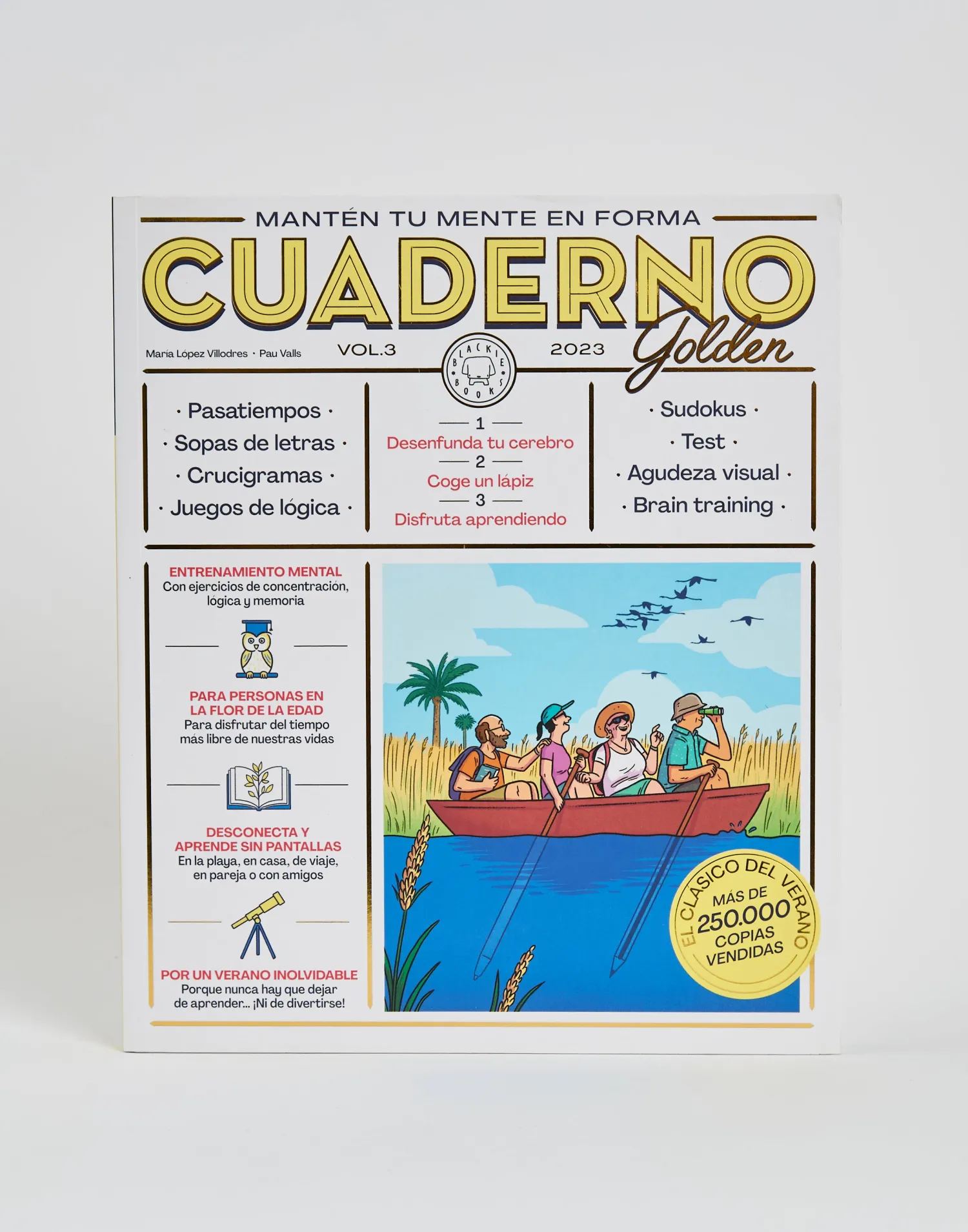 Natura Selection Cuadreno Golden Blackie Books Vol.3 145373-SIN_COLOR Outlet