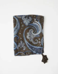 Natura Selection Fular Paisley 143941-DARKGREY New