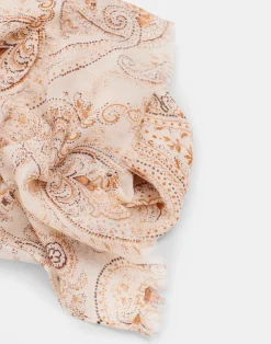 Natura Selection Fular Paisley 147881-ECRU Sale