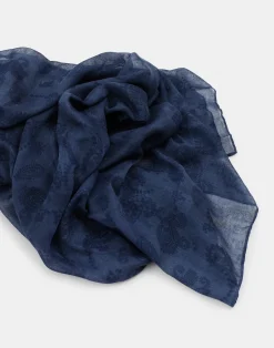 Natura Selection Fular Paisley 150512-NAVYBLUE