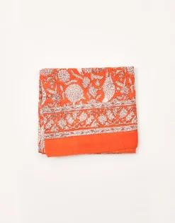 Natura Selection Fular Print Indio 145789-ORANGE Discount