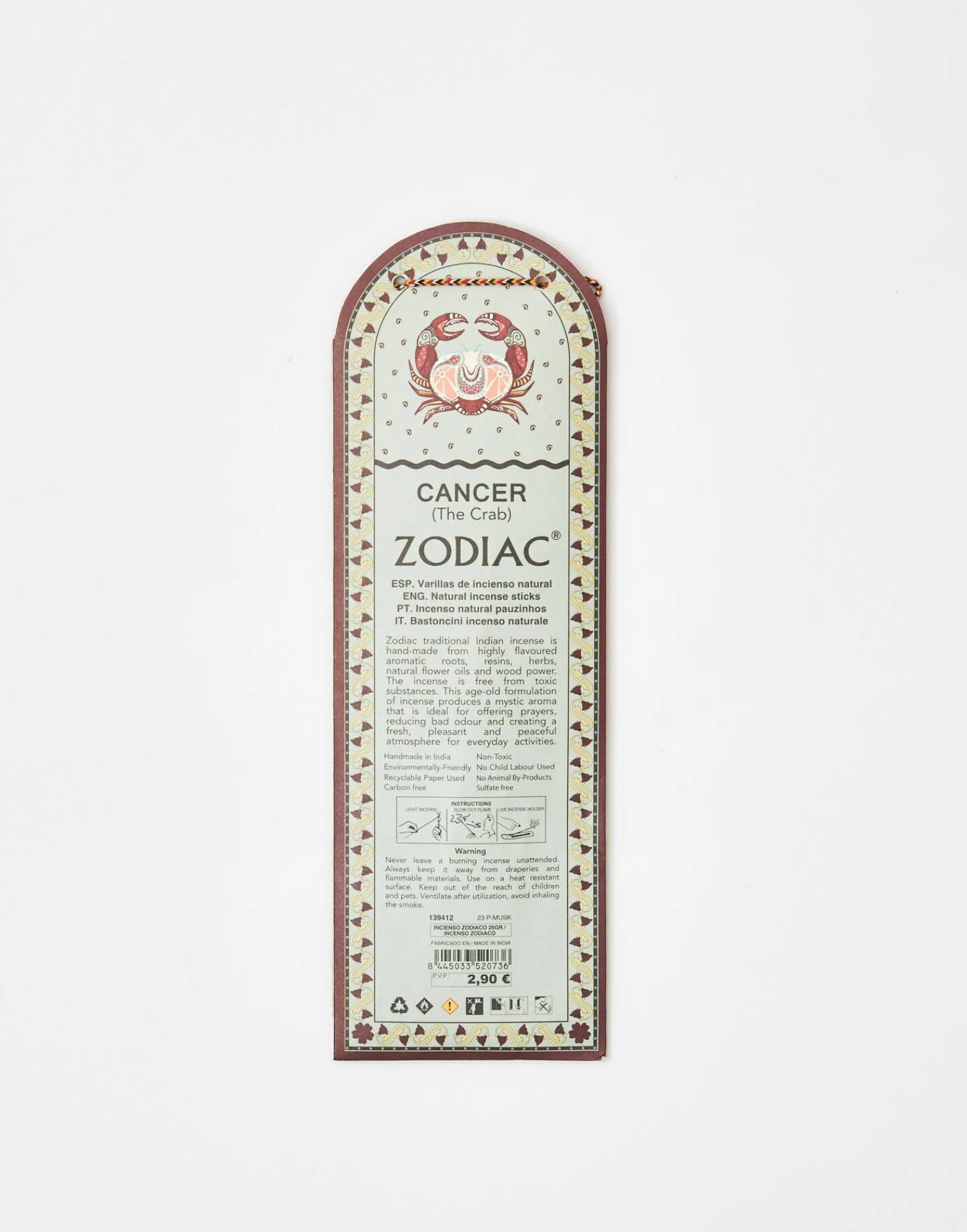 Natura Selection Incienso Zodiaco 25gr Sale