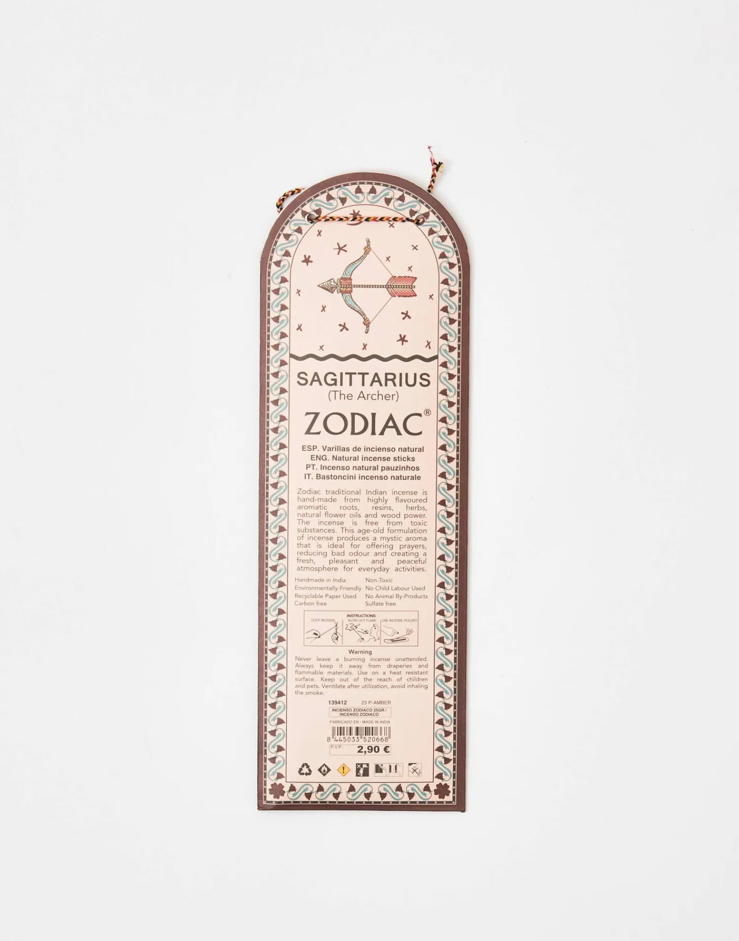 Natura Selection Incienso Zodiaco 25gr Sale