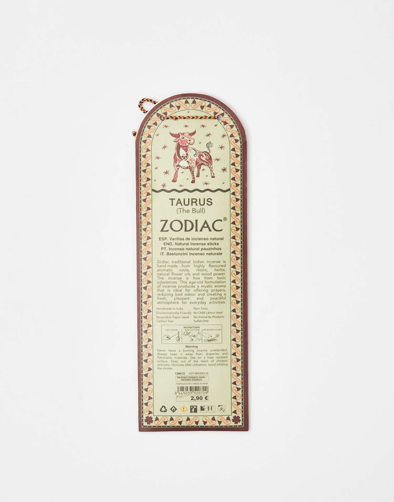 Natura Selection Incienso Zodiaco 25gr Sale