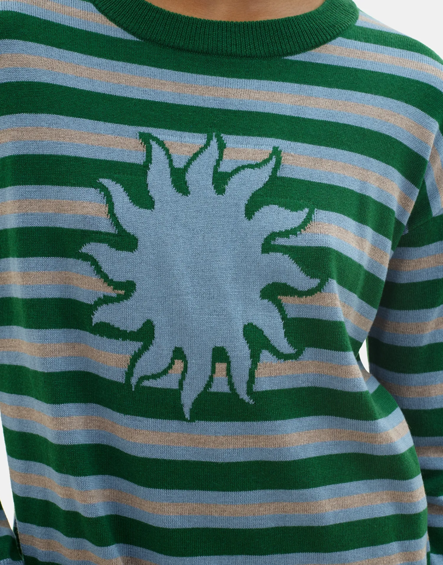 Natura Selection Jersey Uki 149809-GREEN New