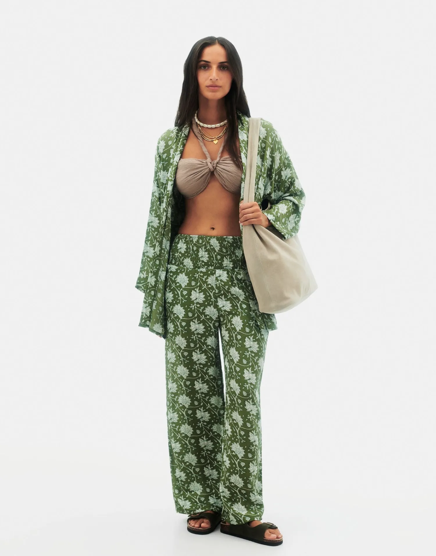 Natura Selection Kimono Savana 147776-KHAKI Best