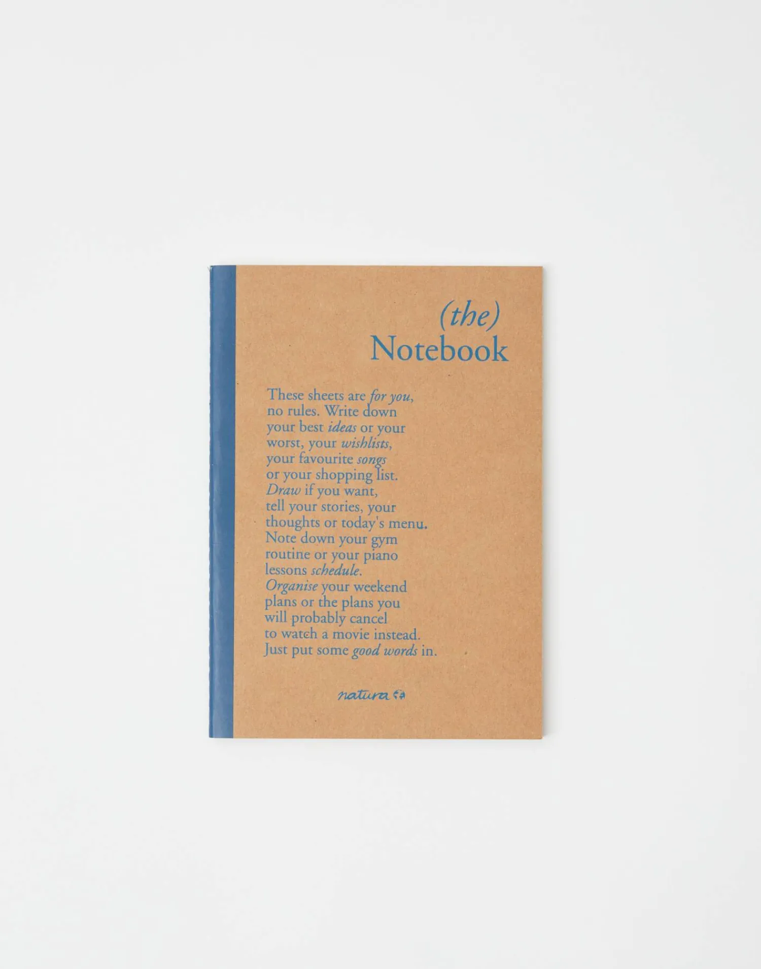 Natura Selection Libreta Manifiesto Sale