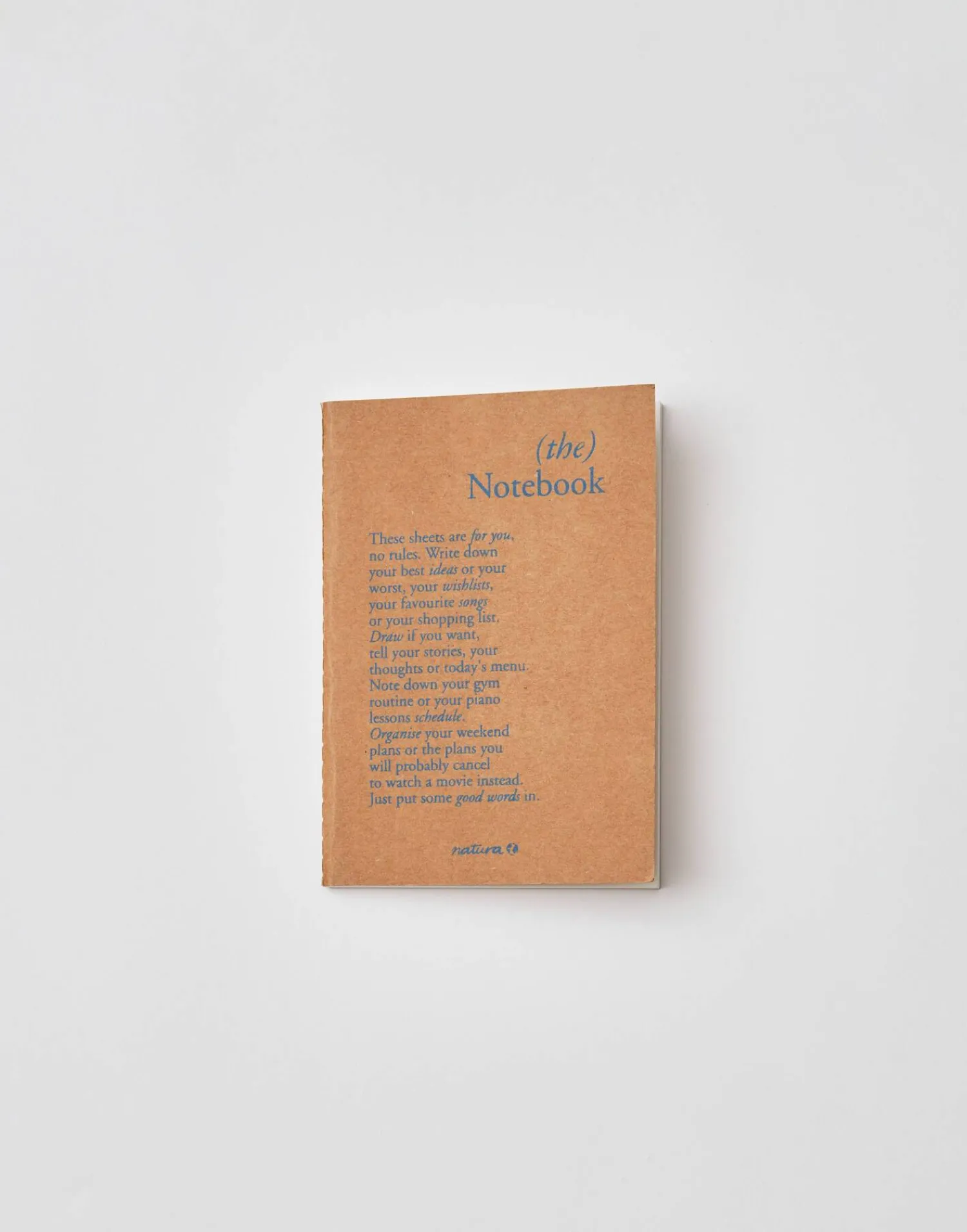 Natura Selection Libreta Manifiesto A6