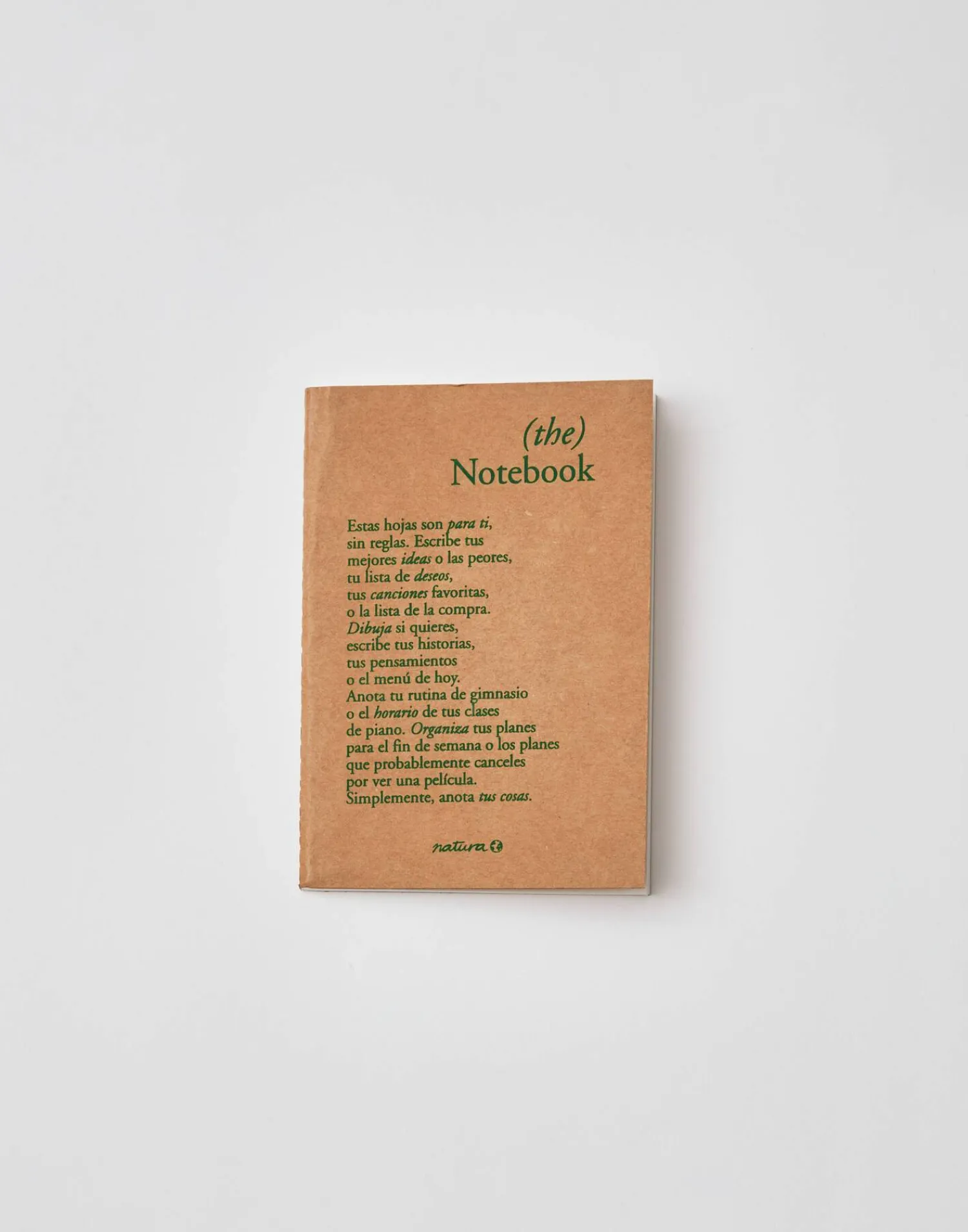 Natura Selection Libreta Manifiesto A6