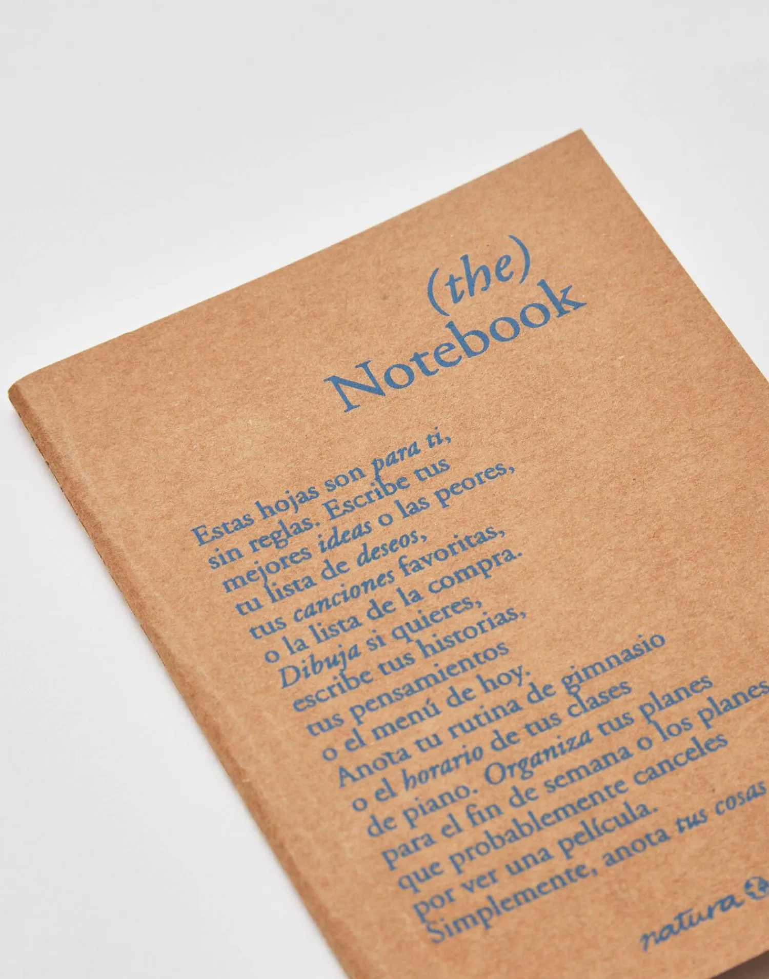 Natura Selection Libreta Manifiesto A6