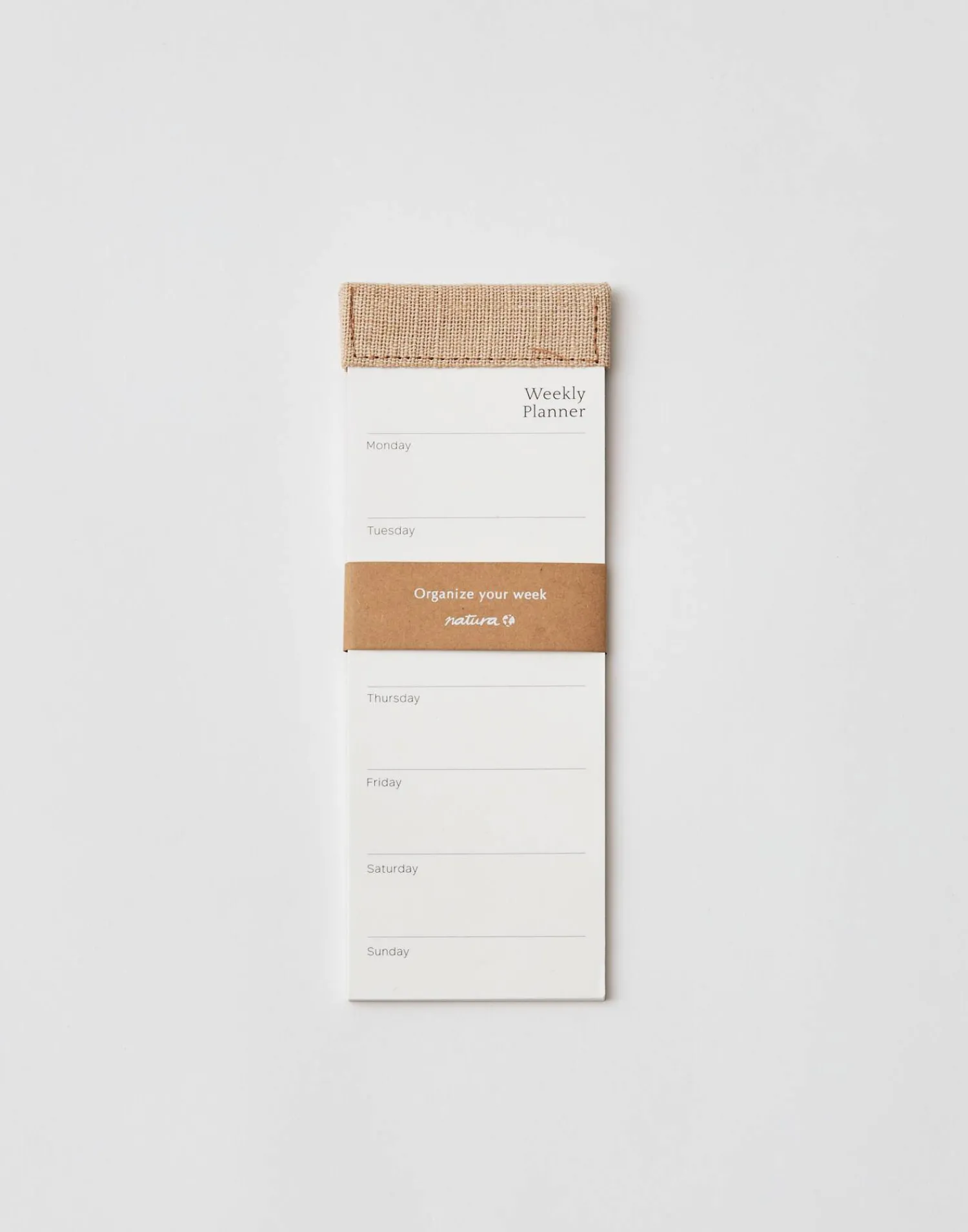 Natura Selection Libreta Vertical Weekly Planner 142218-BEIG Best