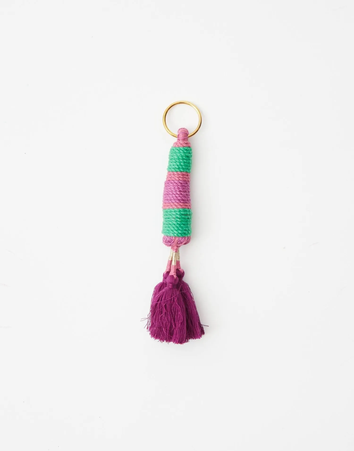 Natura Selection Llavero Cono Y Pompones Hot