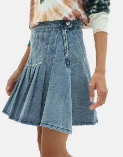 Natura Selection Minifalda Denim Isfrid 149777-BLUE Online