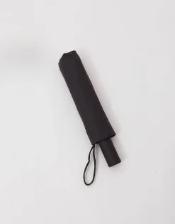 Natura Selection Paraguas Plegable Con Luz 139362-BLACK New