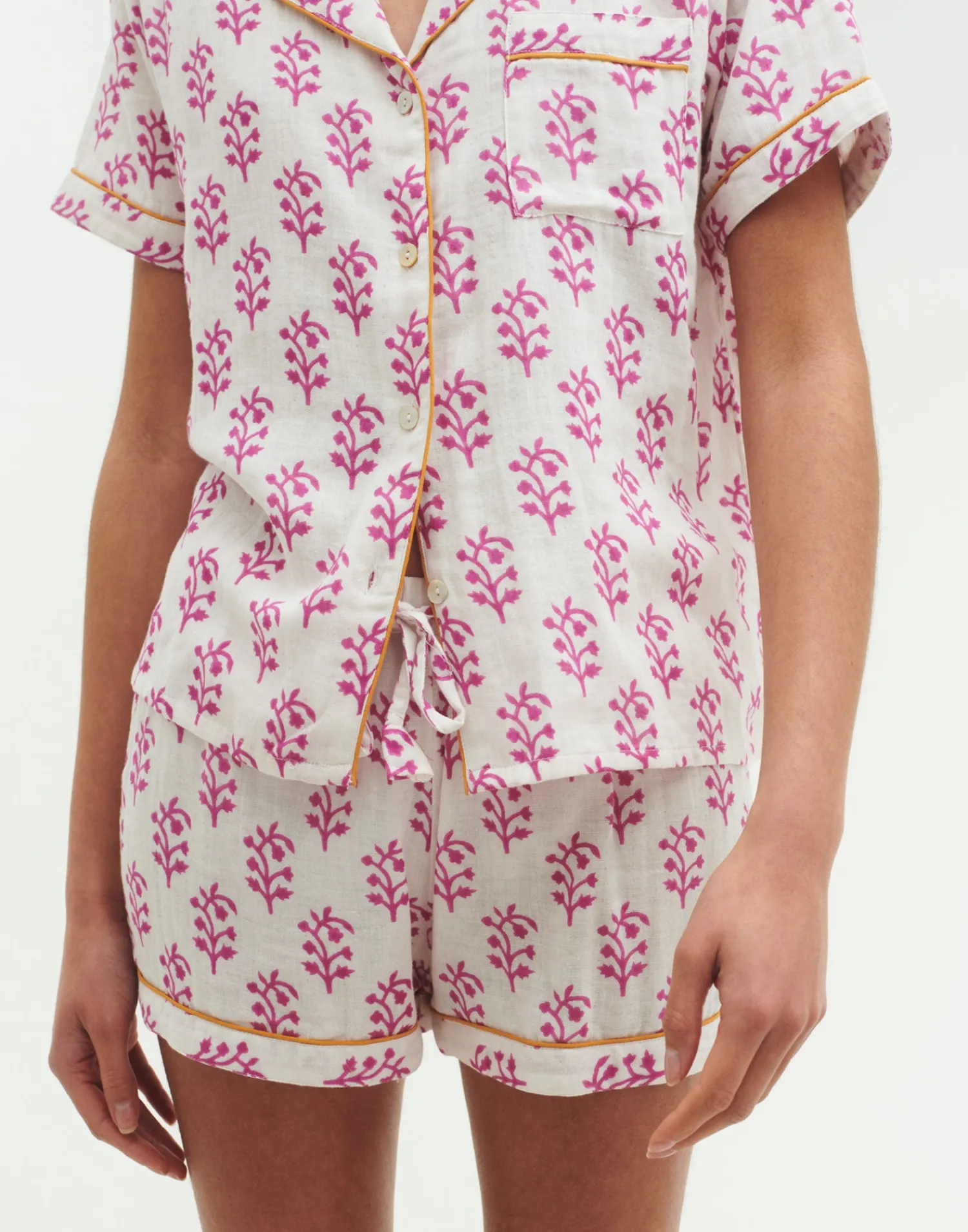 Natura Selection Pijama Jaya Algodón Doble 146224-FUCHSIA Clearance