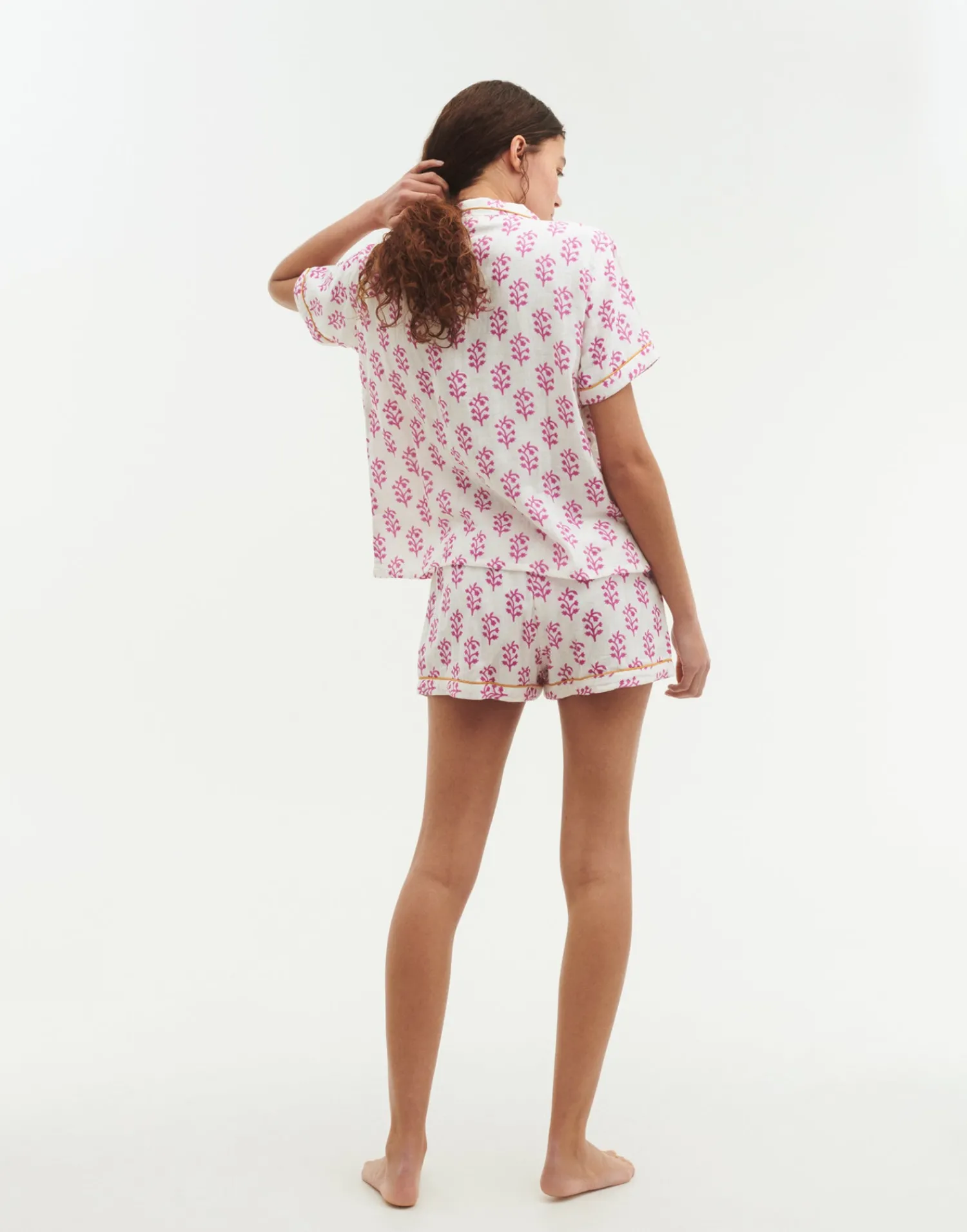 Natura Selection Pijama Jaya Algodón Doble 146224-FUCHSIA Clearance