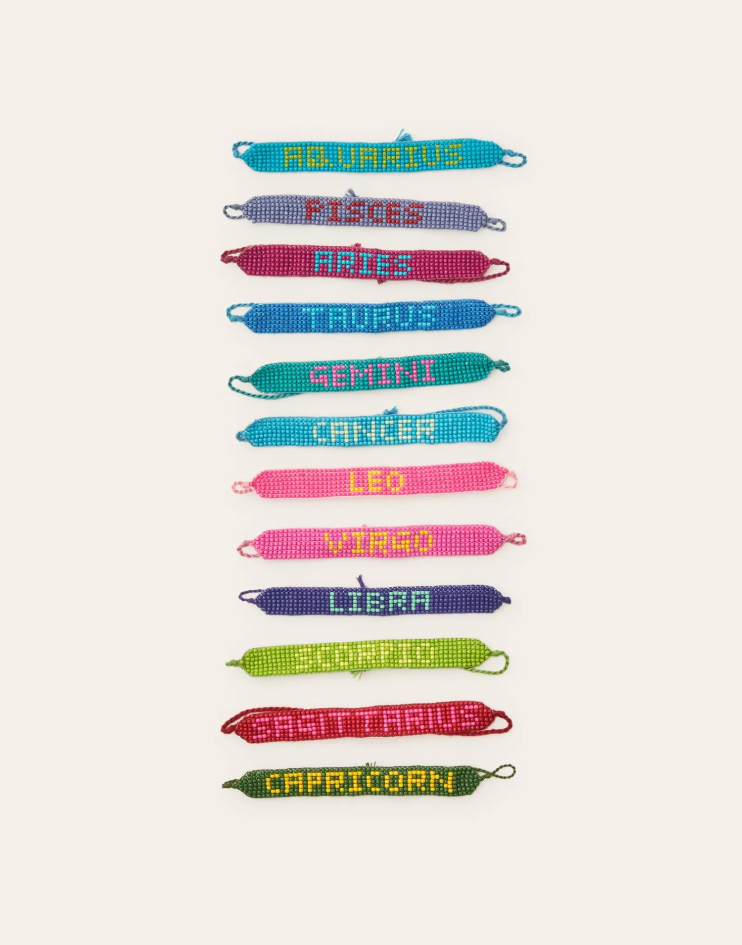 Natura Selection Pulsera Beads Horóscopo