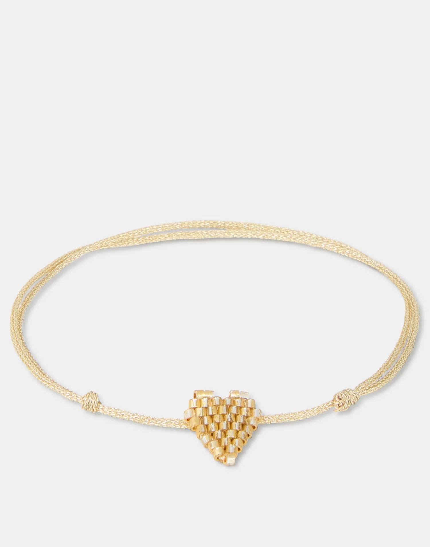 Natura Selection Pulsera Corazón Metalizado Clearance