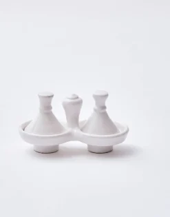 Natura Selection Salero Y Pimentero Tajine 140150-WHITE Outlet
