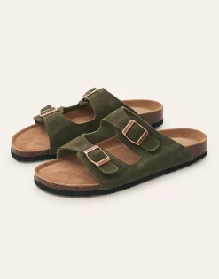 Natura Selection Sandalia Doble Hebilla Ergonómica Hombre 145445-KHAKI Clearance