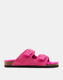 Natura Selection Sandalia Ergonómica Serraje 147884-FUCHSIA Clearance