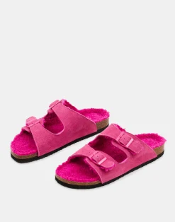 Natura Selection Sandalia Ergonómica Serraje 147884-FUCHSIA Clearance