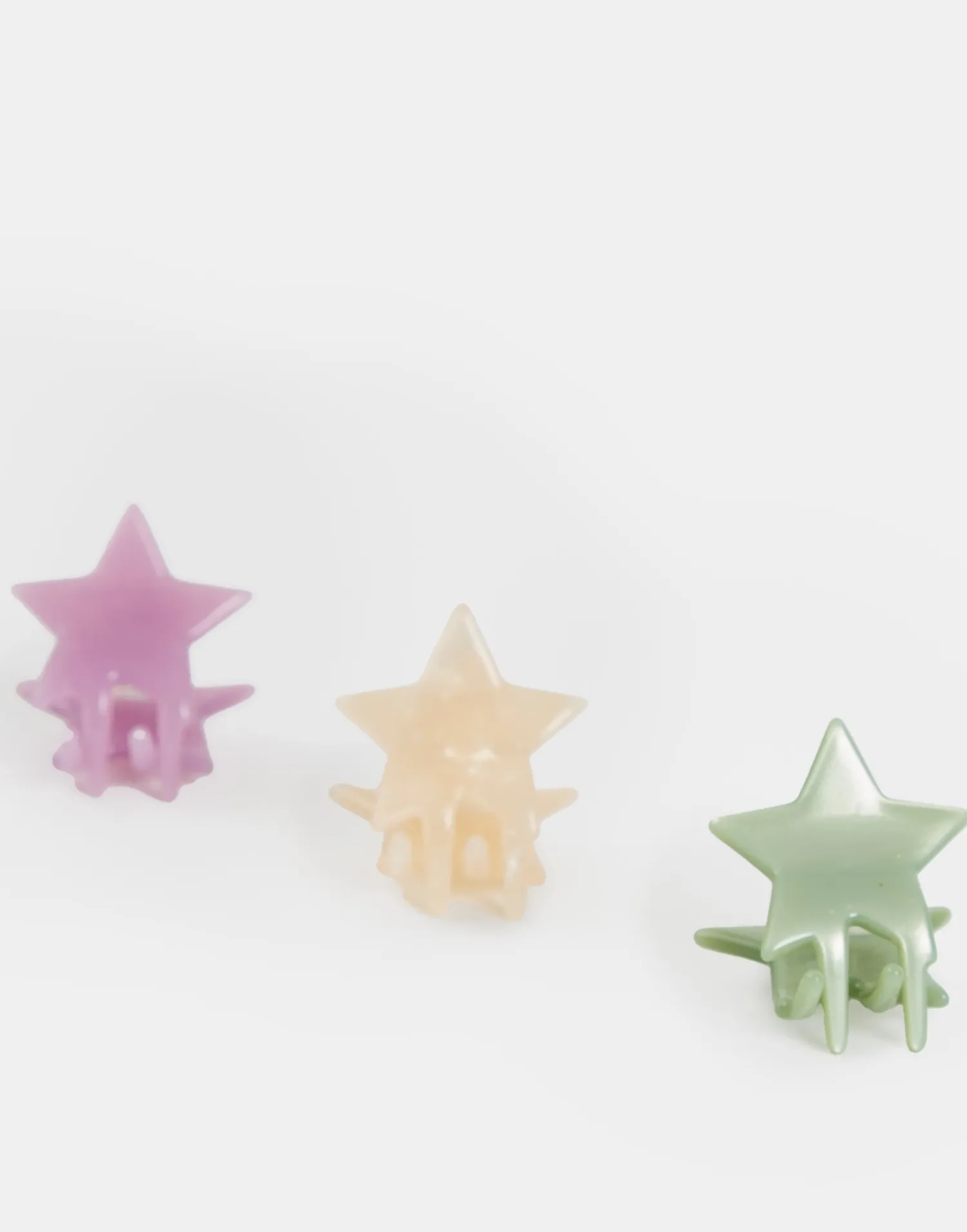 Natura Selection Set 3 Pinzas Pelo Estrellitas 148064-ASSORTED Best