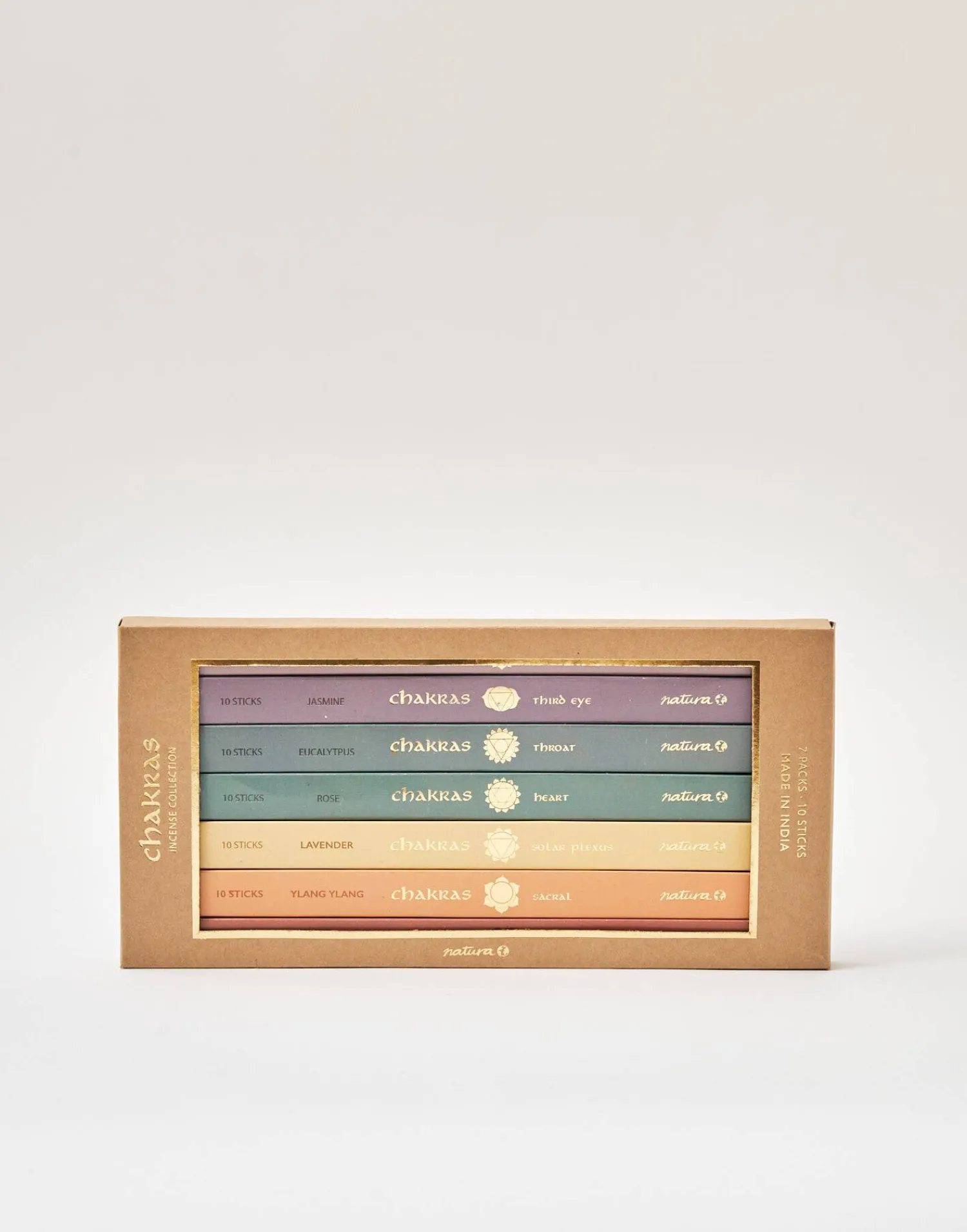 Natura Selection Set De Inciensos 7 Chakras 139414-ASSORTED Outlet