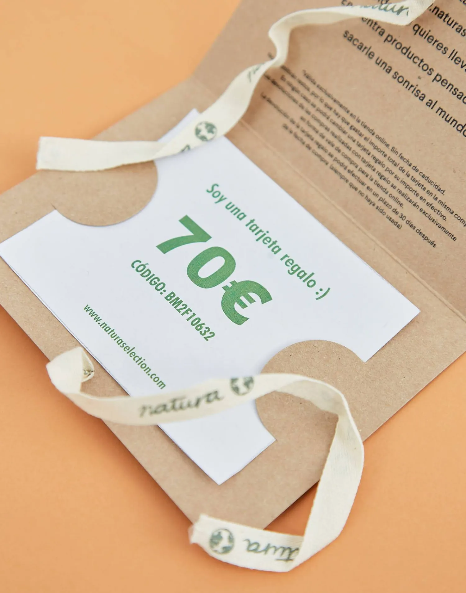 Natura Selection Tarjeta Regalo 70€ Impresa Sale
