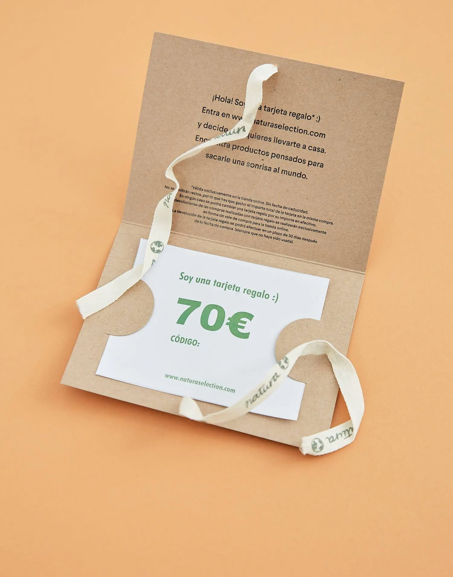 Natura Selection Tarjeta Regalo 70€ Impresa Sale