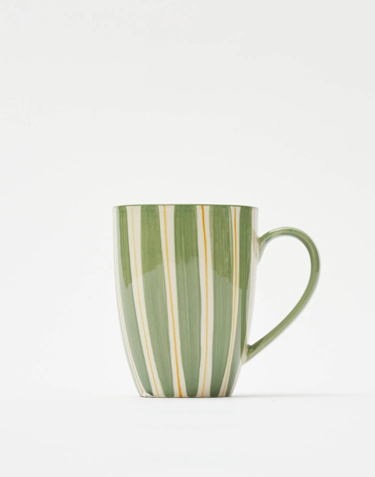 Natura Selection Taza Cerámica Rayas Clearance