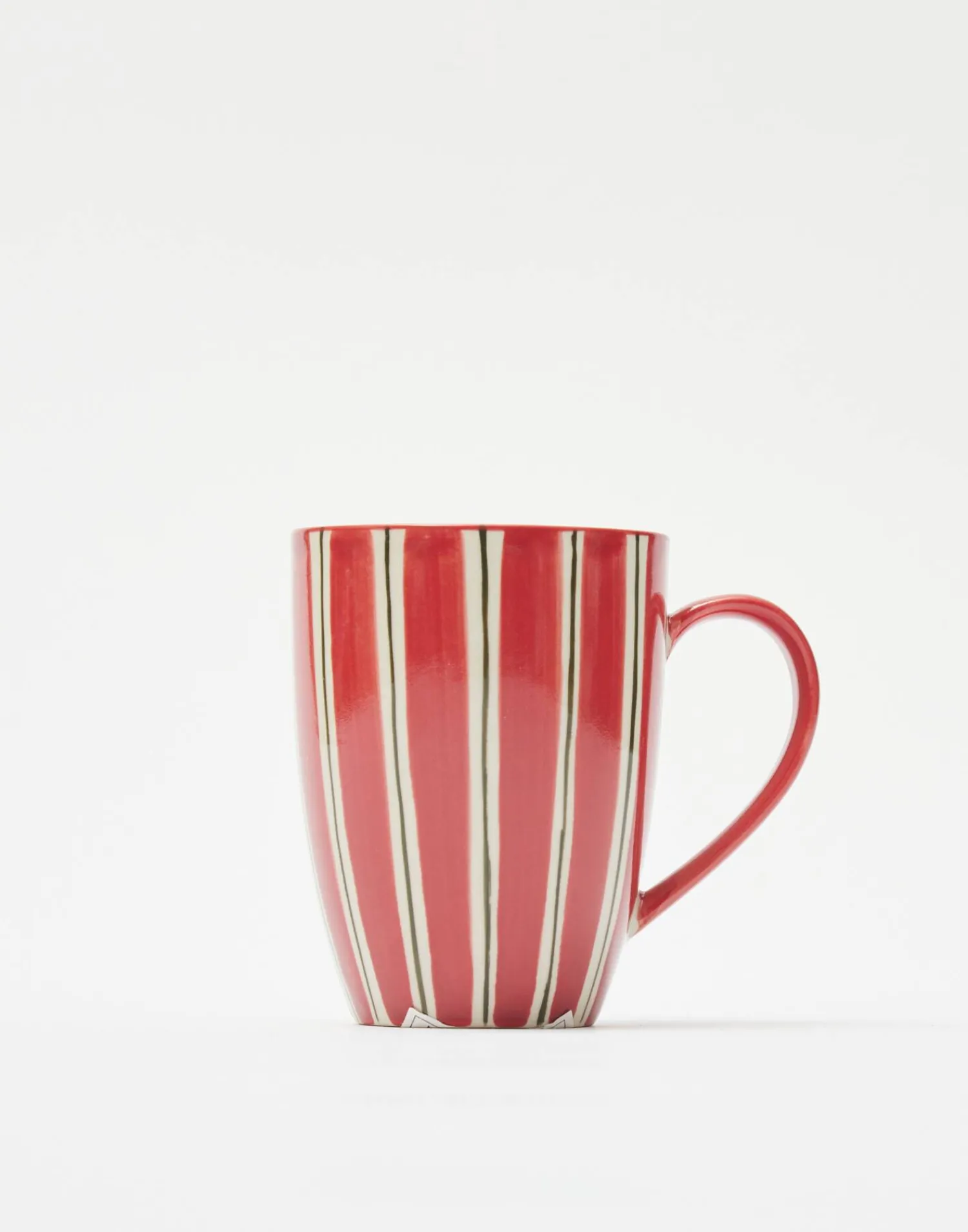 Natura Selection Taza Cerámica Rayas Clearance