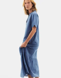 Natura Selection Vestido Morocco 147762-BLUE Hot