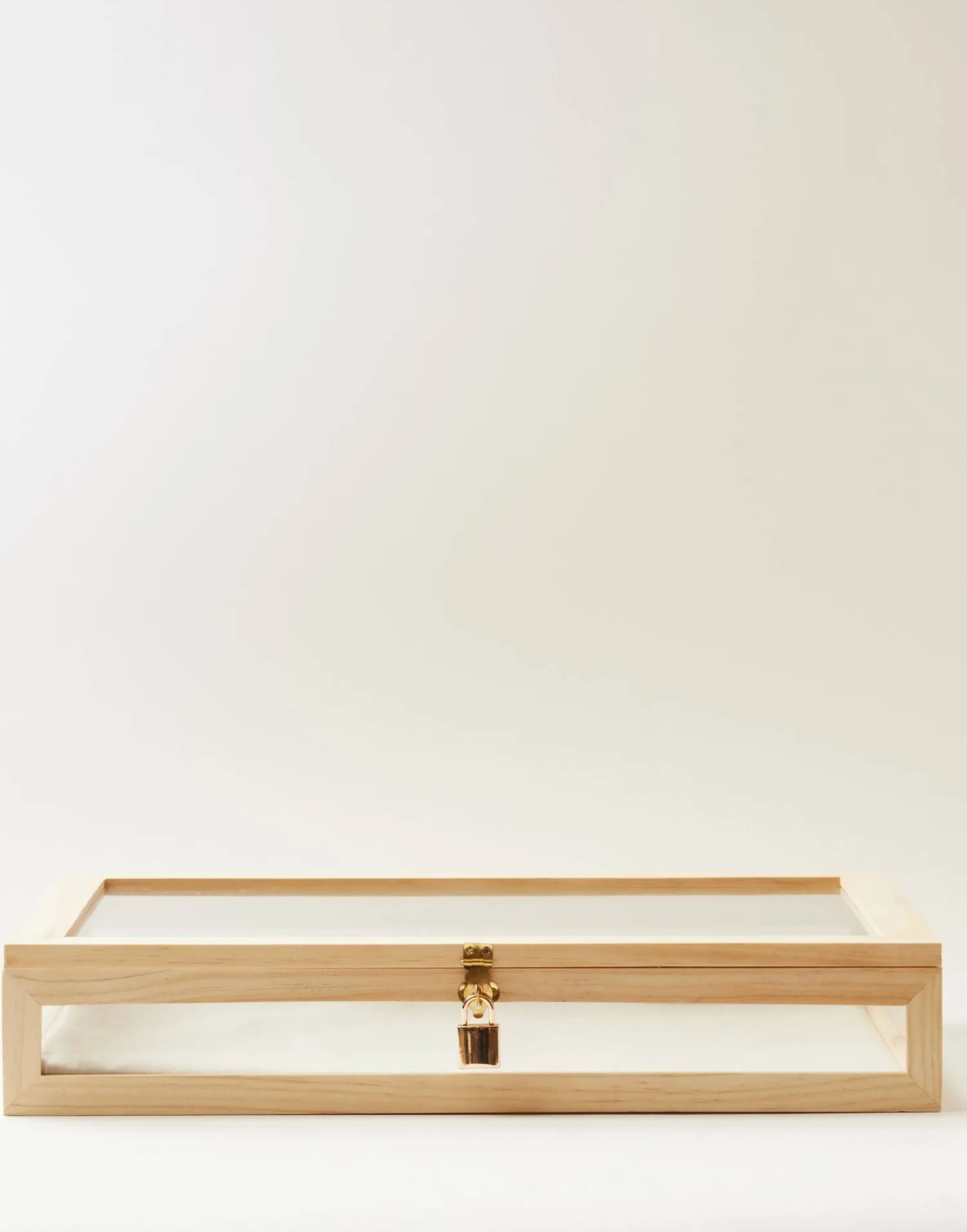 Natura Selection Vitrina Cristal Y Madera Grande Best
