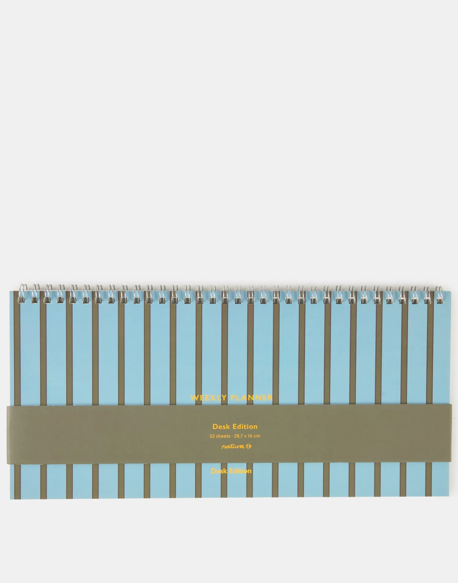 Natura Selection Weekly Planner Rayas 147957-BLUE Outlet